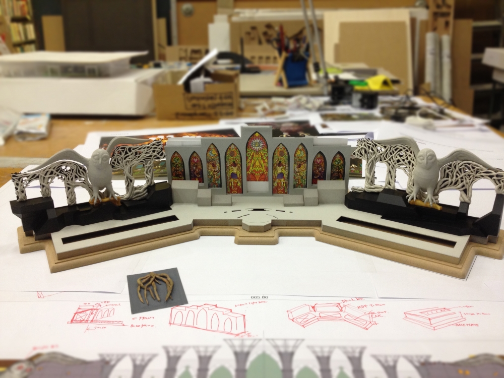 Insomniac stage mockup